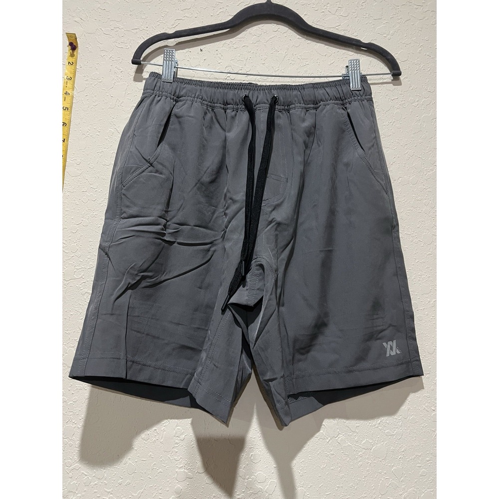 New DIXXON Flannel Co Brad Athletic Lined Shorts Mens Small Gray Stretch